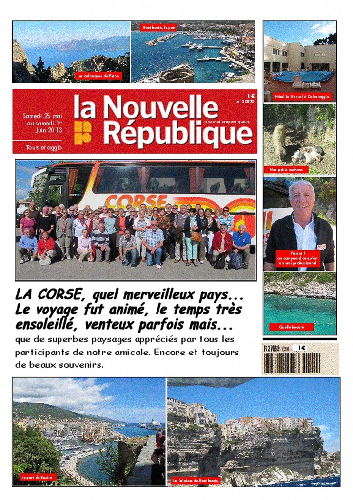 Les amicalistes de la Nouvelle République en Corse